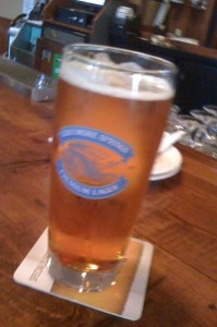 A full pint of Creemore Springs Premium Lager