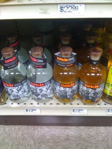 20101221-031047.jpg Bottles of Espolón Tequila on sale for $19.99 at Path Liquors in Medford