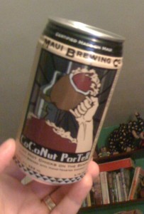 A can of Maui Brewing Co. CoCoNut Porter