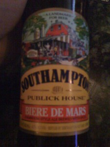 southampton-biereDeMars.jpg A bottle of Southampton Publick House Biere de Mars