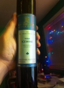 konzelmann A 375 ml bottle of Konzelmann Estates 2008 Vidal Icewine