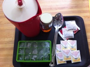Photo Jul 19, 12 18 34 PM My iced tea set up