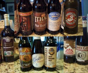 Collection of brown ales
