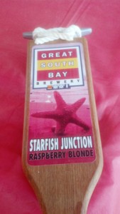 Great South Bay Brewery’s Starfish Junction tap handle