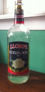 750ml bottle of Llord's Elderflower liqueur