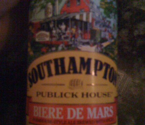 A bottle of Southampton Publick House Biere de Mars