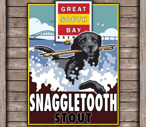 Great South Bay Brewery Snaggletooth Stout